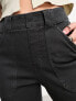 Spanx high waisted cargo pant in washed black