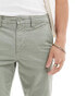 River Island laundered chino in khaki