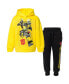 Toddler Boys Optimus Prime Bumblebee Pullover Hoodie Jogger Pants to