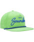 Men's Green Seattle Sounders FC Corduroy Golfer Adjustable Hat