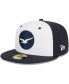 Men's White Pensacola Blue Wahoos Theme Nights Pensacola Seagulls 59FIFTY Fitted Hat