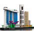 Конструктор LEGO 21057 Singapore Architecture, Skyline Collection, Crafts for Adults, Home Decor, Для взрослых