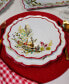 Christmas Gatherings Salad Plates, Set of 4