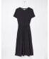 Women's Plus Size Navi Midi Jersey Dress