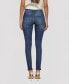 Women's Mid Rise Stretch Super Skinny Jeans