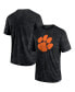 Men's Black Clemson Tigers Camo Logo T-shirt