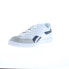 Reebok Smash Edge Mens White Synthetic Lifestyle Sneakers Shoes