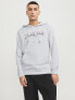 Худи Jack & Jones Standard Fit White Melange