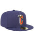 Men's Navy Lake County Captains Theme Nights 20th Anniversary Alternate 2 59FIFTY Fitted Hat