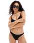 Pull&Bear bikini bottom in black