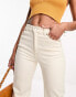 Dr Denim Moxy straight sky high jeans in beige