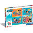 CLEMENTONI Puzzle 4 In 1 Dc Superfriends