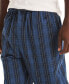 Men's Plaid Plaid Poplin Pajama Pants