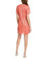 Donna Morgan Sequin Shift Dress Women's Pink 6