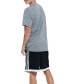 Big Boys Short Sleeve Aeroready Melange Performance T-shirt