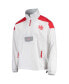 Men's White Nebraska Huskers Santa Ana Anorak Quarter-Zip Jacket