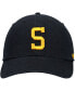 Men's Black Pittsburgh Steelers Clean Up Alternate Adjustable Hat