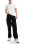 Calvin Klein Jeans linen trousers in black