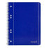 LIDERPAPEL Spiral notebook a5 micro series soft cover 80h 75gr smooth 6 drills