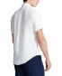 Men's Short-Sleeve Linen Button-Up