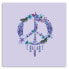 Leinwandbilder Lila Peace Blumen