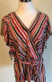 Блуза Alfani Striped V Neck size 12