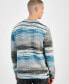 Men's Eduardo Space Dyed Button Front Cardigan Sweater