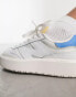 New Balance CT302 trainers in white and blue