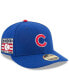 Men's Royal Chicago Cubs National Baseball Hall of Fame Low Profile 59FIFTY Fitted Hat