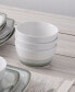 Colorscapes Layers 12 Piece Square Dinnerware Set