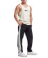 Men's Ivy League Regular-Fit Colorblocked Crinkled Track Pants