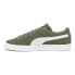 Puma Suede Classic Xxi Lace Up Mens Green Sneakers Casual Shoes 37491581