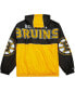 Men's Black Boston Bruins Team OG 2.0 Anorak Half-Zip Windbreaker Jacket