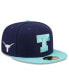 Men's Navy, Light Blue Texas Longhorns 59FIFTY Fitted Hat