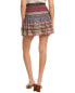 Sea Ny Brooke Border Smocked Mini Skirt Women's