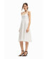 Women's A-line midi dress