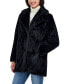 Juniors Faux-Fur Walker Coat