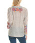 Johnny Was Katie Blouse Women's S