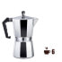 Кофеварка гейзерная EDM Italian Coffee Pot Aluminium 6 Cups