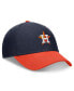 Men's Navy/Orange Houston Astros Evergreen Club Performance Adjustable Hat