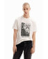 Men's Arty embroidered T-shirt