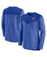 Men's Royal Buffalo Bills Sideline Lockup Performance Quarter-zip Jacket