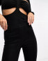 Spanx ankle grazer jean-ish leggings in black