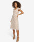 Women's Floral-Lace A-Line Dress