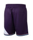 Men's Purple Utah Jazz Hardwood Classics Primary Logo Swingman Shorts