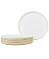 Colortex Stone Stax Salad Plates, Set of 4