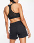 adidas Training Essential 3 Stripe slim shorts in black