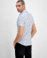 Men's Regular-Fit Mosaic Embroidery Shirt