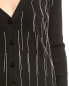 Elie Tahari Crystal Fringe Cardigan Women's