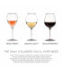 Set of 6 Bold & Powerful Wine Glasses